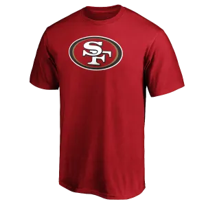 Men's 49ers Cotton Primary Logo Short Sleeve