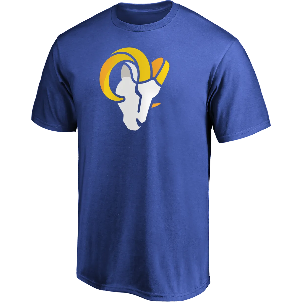 Men's Rams Cotton Primary Logo Short Sleeve