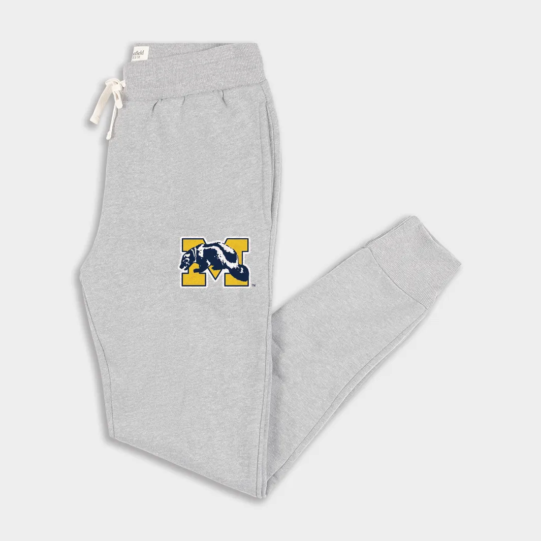 Michigan Wolverines 1970s Logo Joggers