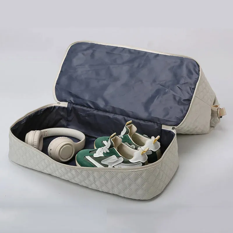 Multi-Purpose Waterproof Travel Tote with Shoe Compartment