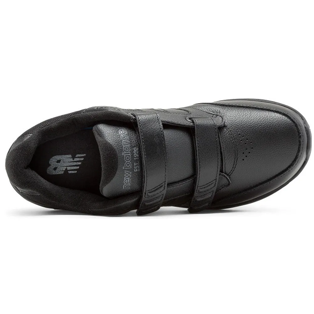 New Balance 928v3 Hook-and-Loop Black Leather (Men's)