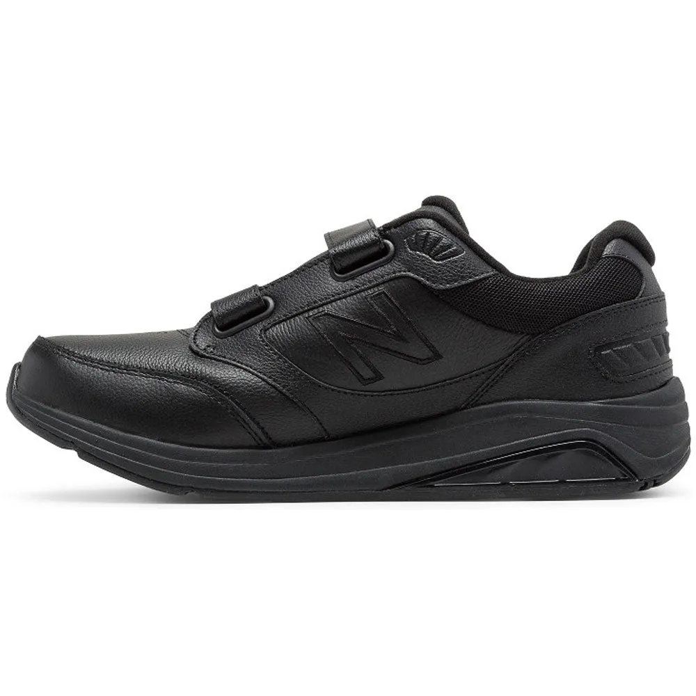 New Balance 928v3 Hook-and-Loop Black Leather (Men's)