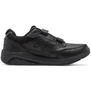 New Balance 928v3 Hook-and-Loop Black Leather (Men's)