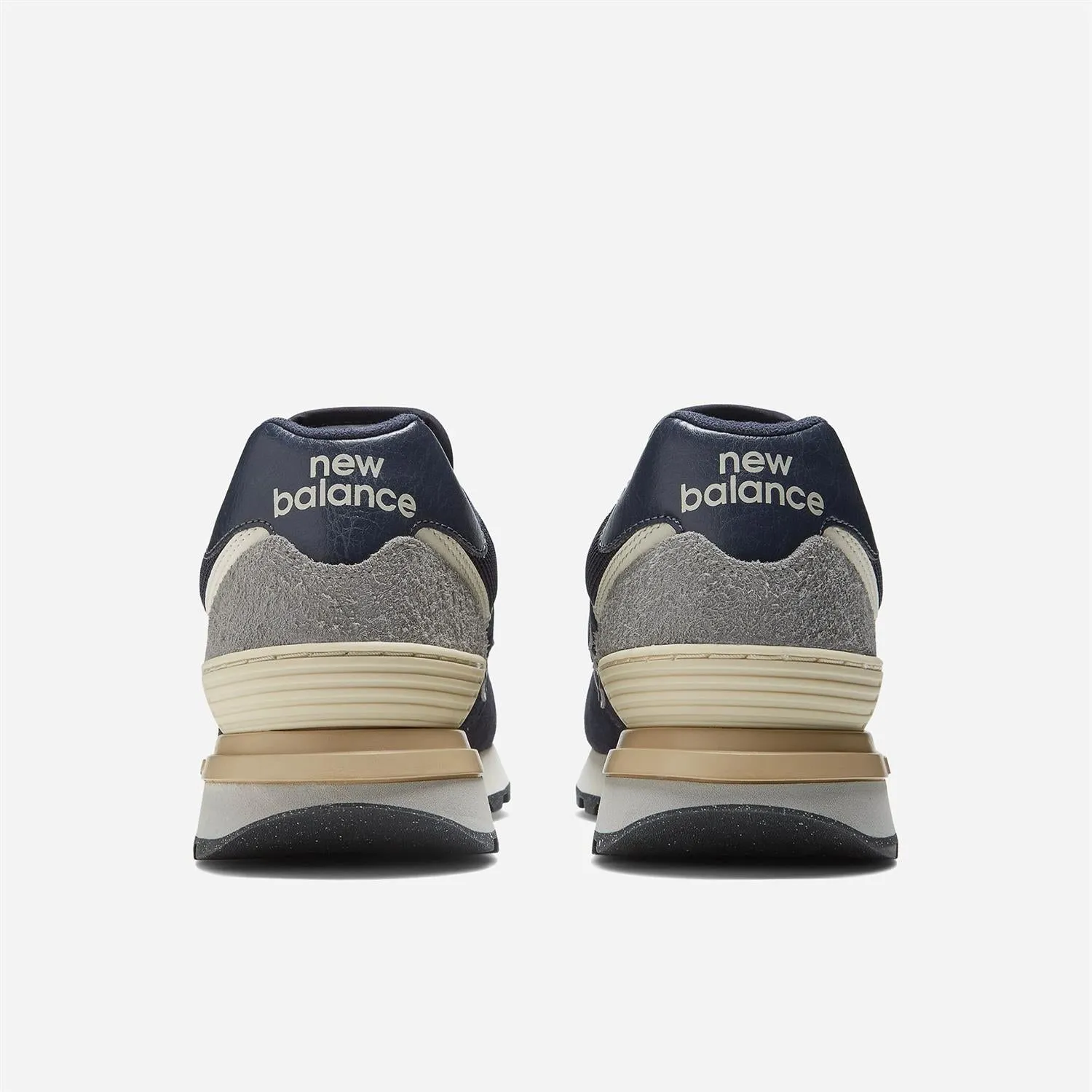 New Balance U574LGBN - Navy/White