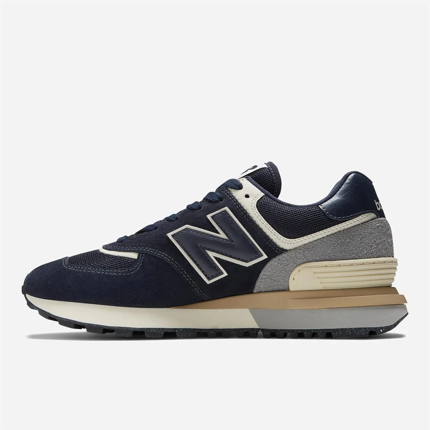 New Balance U574LGBN - Navy/White