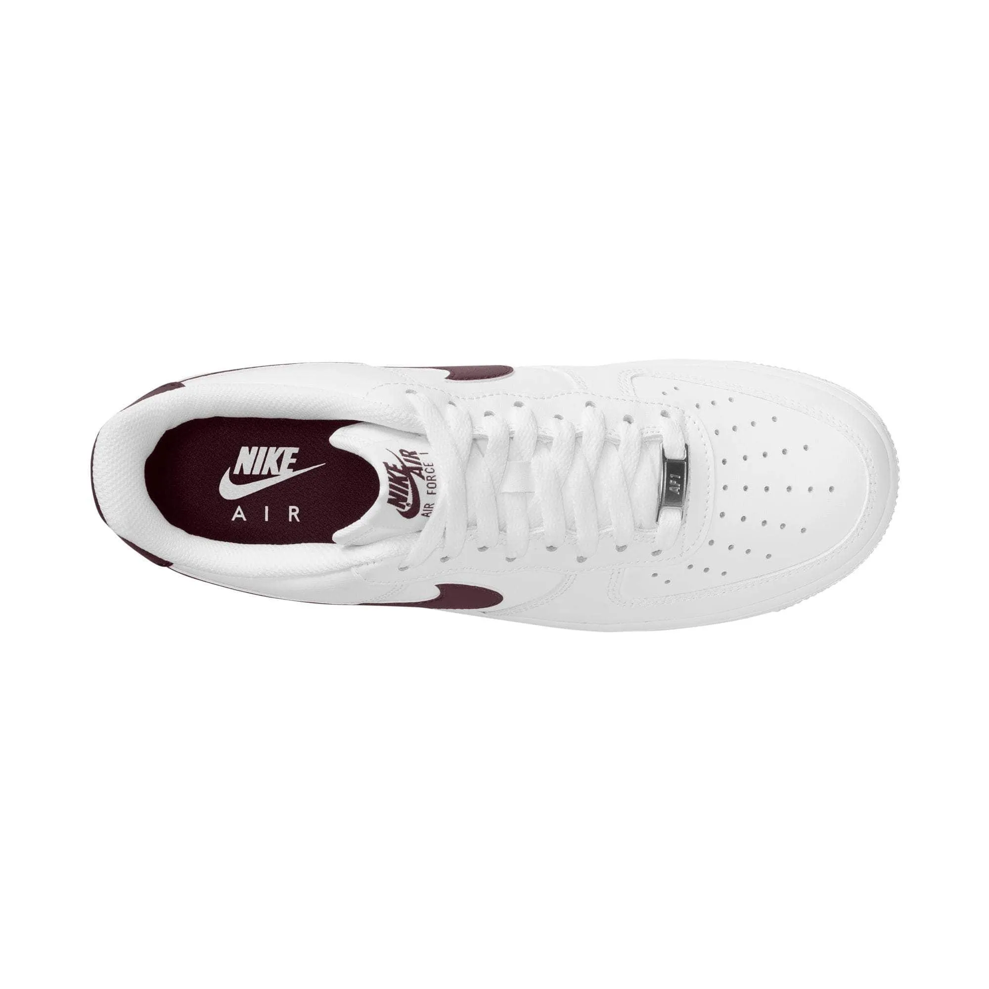 Nike Air Force 1 '07 "White Burgundy Crush" - Men's