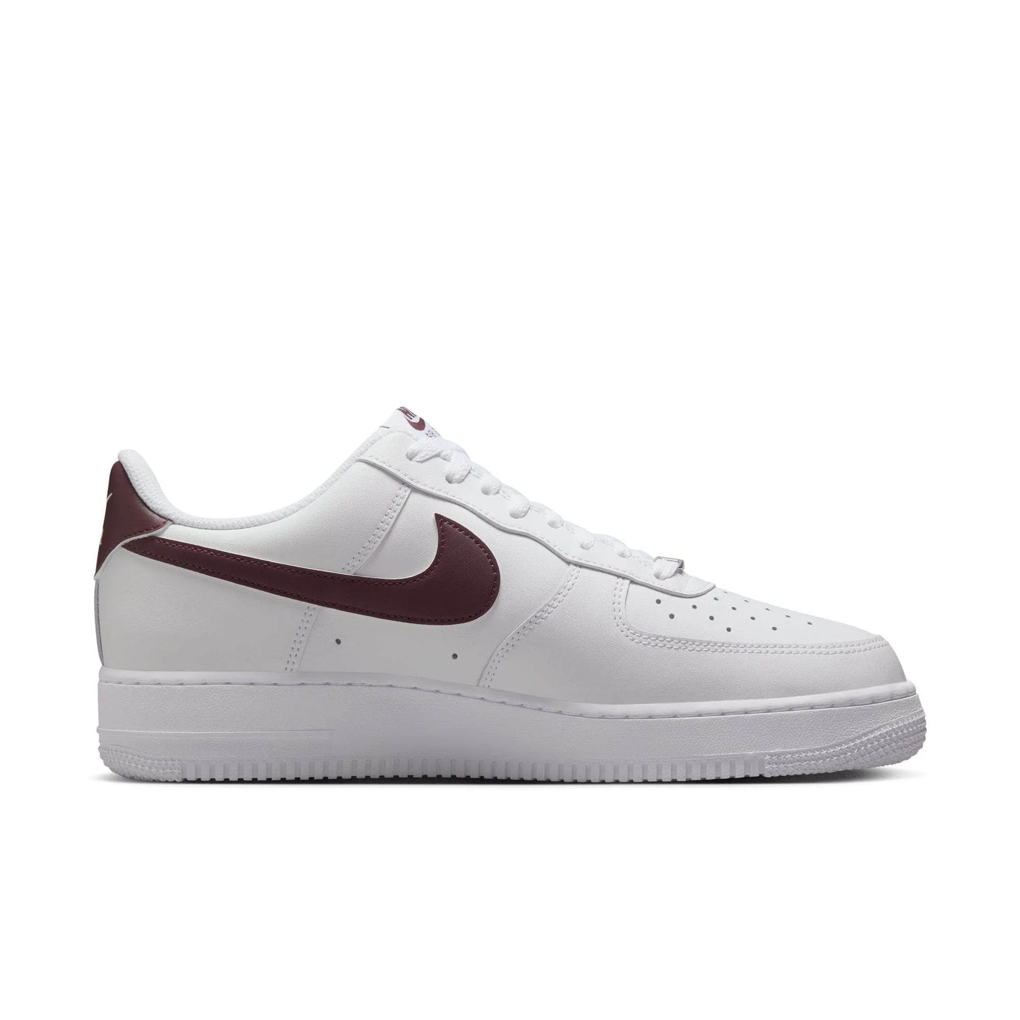 Nike Air Force 1 '07 "White Burgundy Crush" - Men's