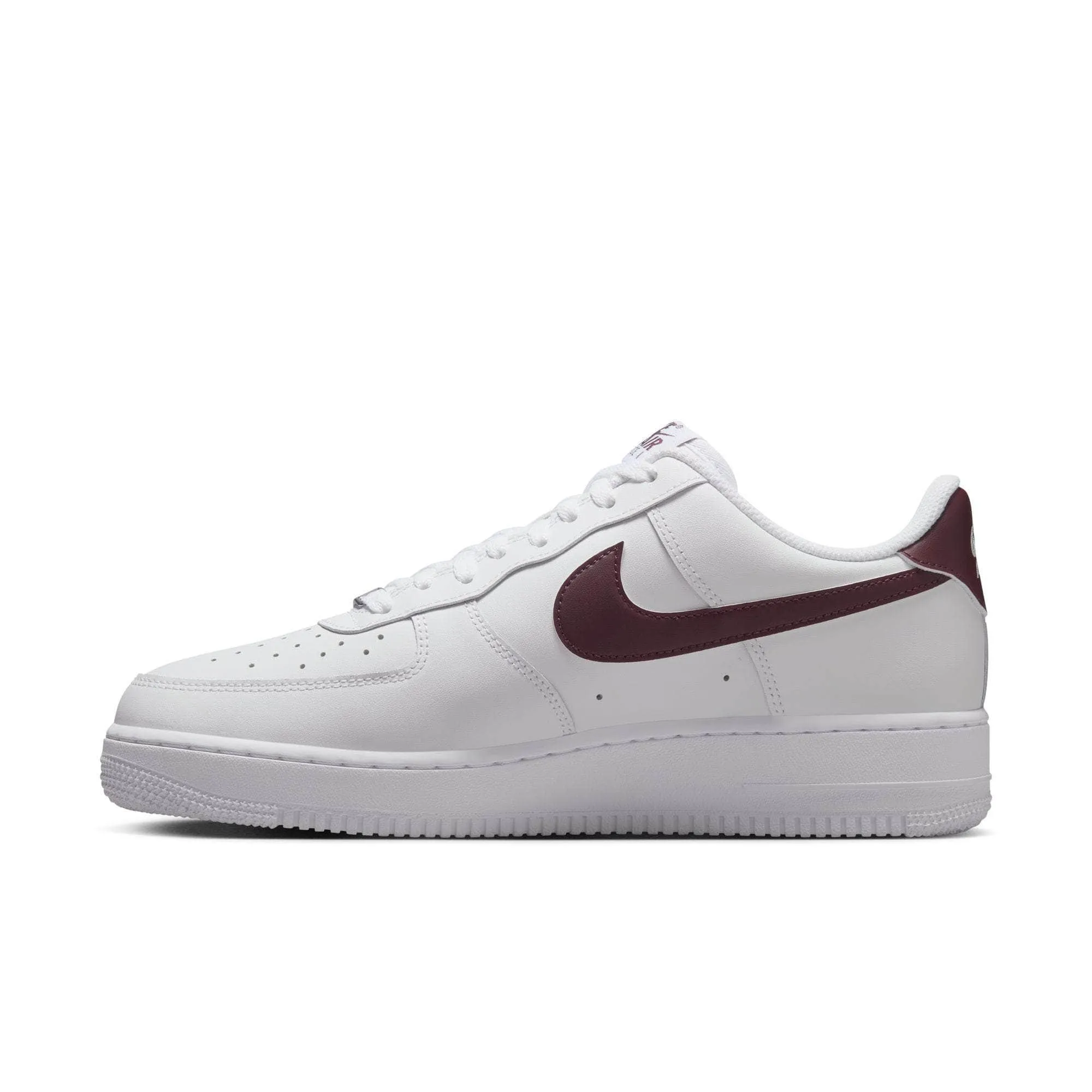 Nike Air Force 1 '07 "White Burgundy Crush" - Men's