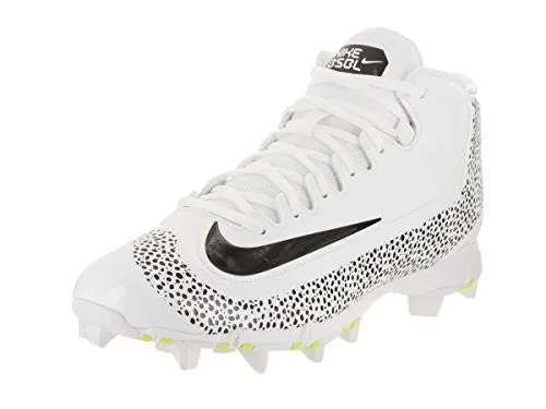 Nike Men's Huarache 2KFilth Keystone Mid White/Black/White Baseball Cleat 10.5 Men US