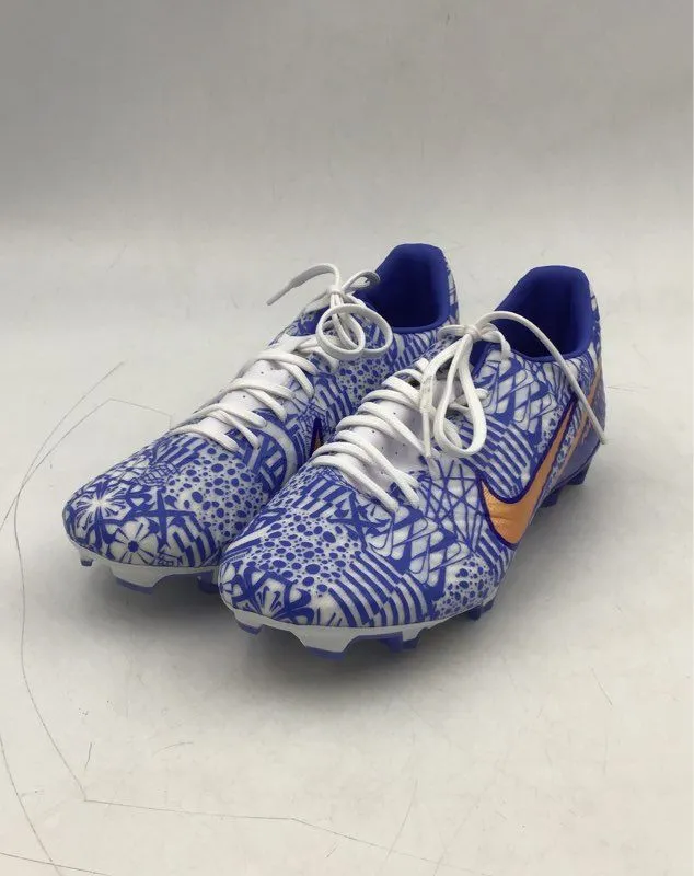 Nike Men's Zoom Mercurial Vapor 15 DQ5309-182 White Blue Soccer Cleats- Size 6.5