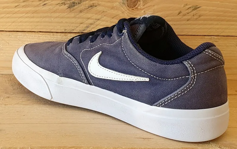 Nike SB Skateboard Charge Canvas Trainers UK3/US3.5Y/EU35.5 CQ0260-400 Blueblack