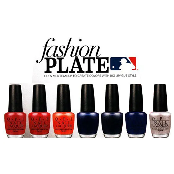 OPI - 7th Inning Strrretch - Fashion Plate MLB Collection