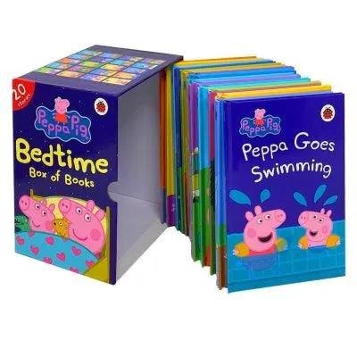 Peppa Pig Bedtime Box of Books 20 Stories Ladybird Collection Box Set Hardcover