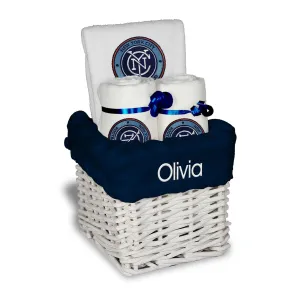 Personalized New York City FC Small Basket - 4 Items