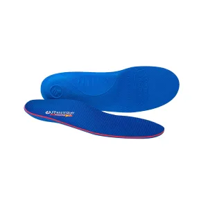 Powerstep Pinnacle Junior Full Length Insoles With Two Layers Of Cushioning | Color Blue