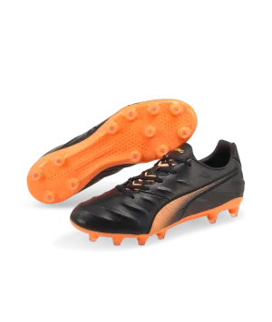 Puma King Pro 21 FG Soccer Cleats 106549 04  PUMA BLACK-NEON CITRUS