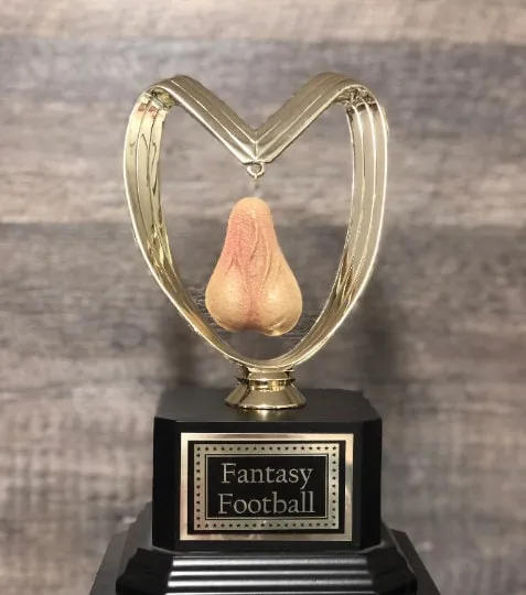 Soccer Trophy Loser Trophy Perpetual You Suck Balls Testicle Trophy Last Place Trophy You've Got Balls Funny Trophy Adult Humor Testicle