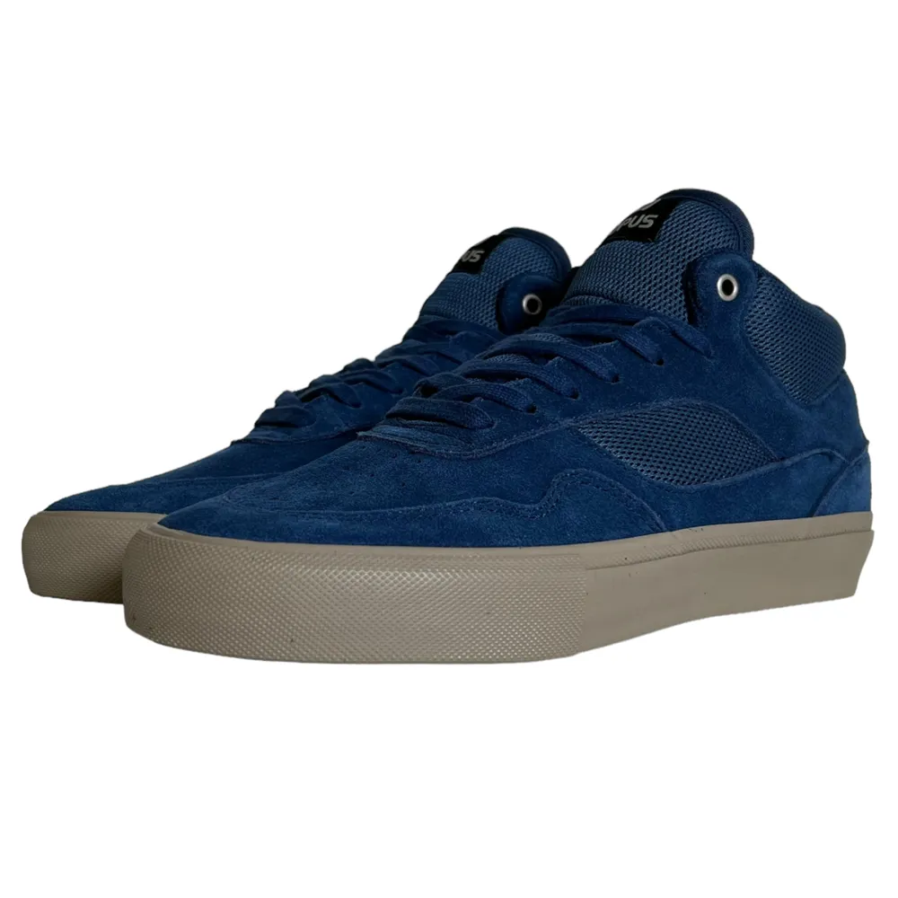 Standard Mid Opus Footwear Navy Cream Suede Shoes