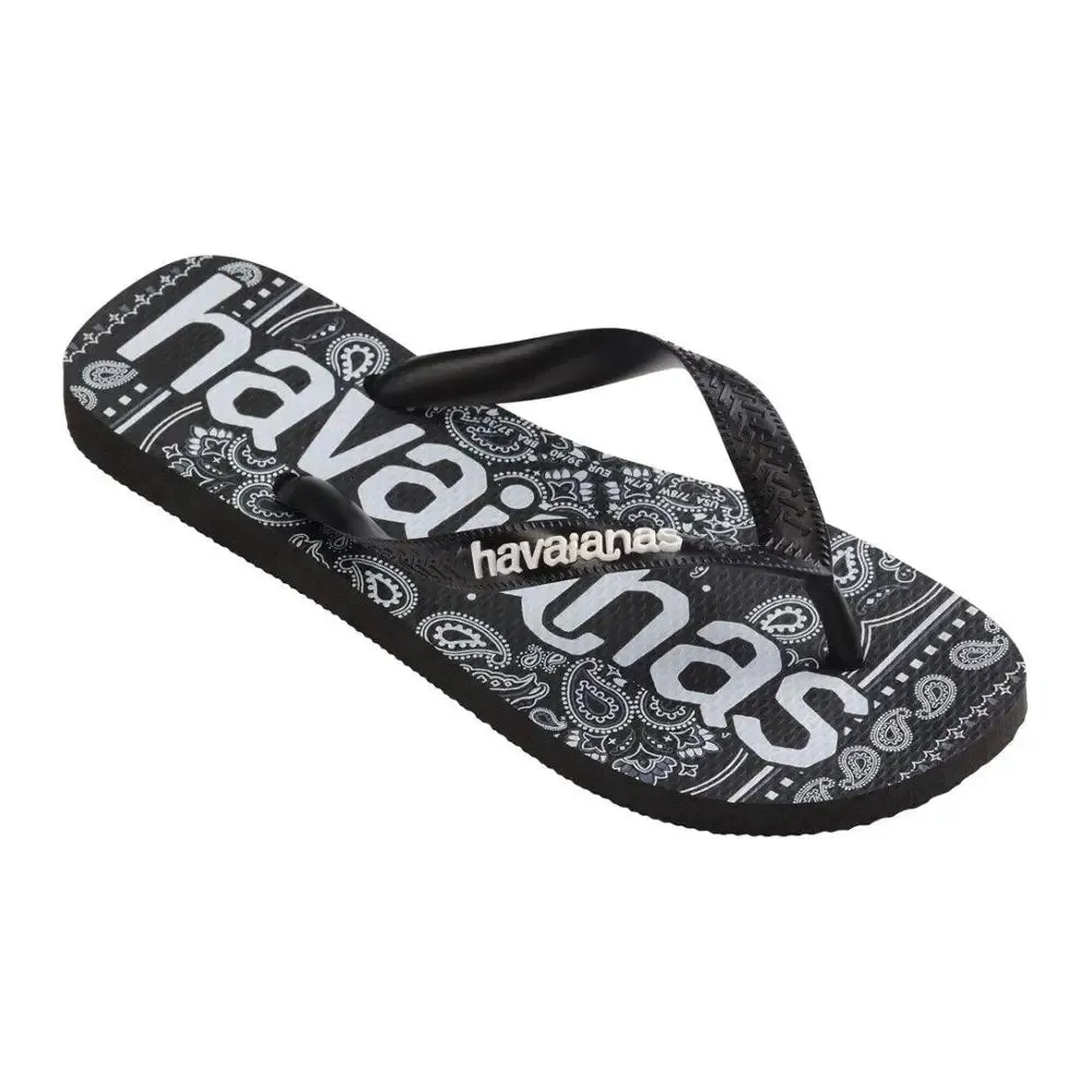 Top Logomania Fashion Flip Flops