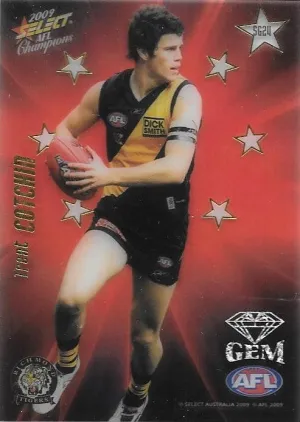 Trent Cotchin, Red Gem, 2009 Select AFL Champions