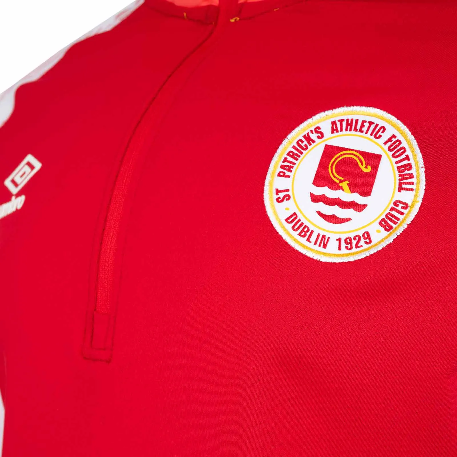 Umbro St Patricks Athletic Football Club 2025 Half-Zip Warm Up Top