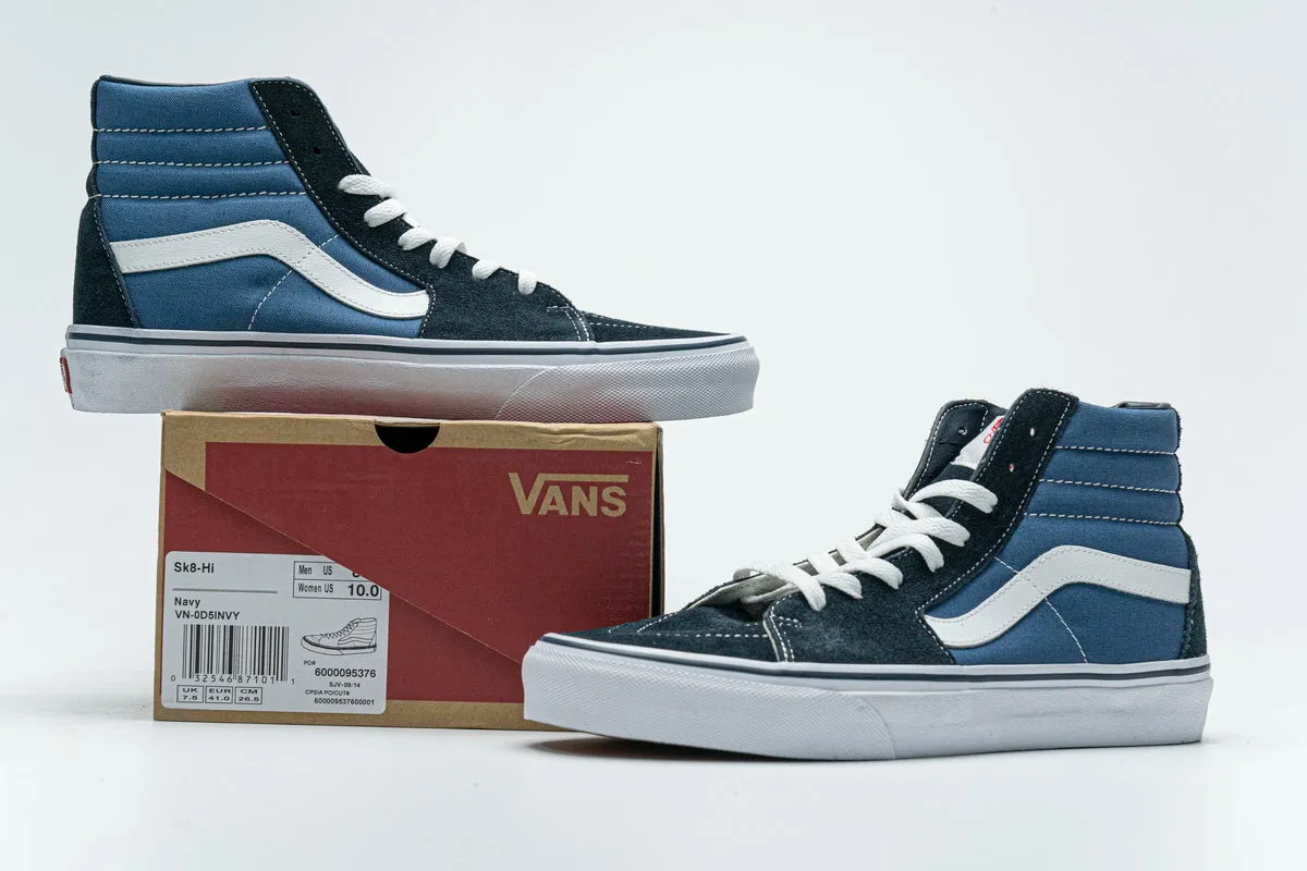 Vans Sk8 Hi Blue Shoe