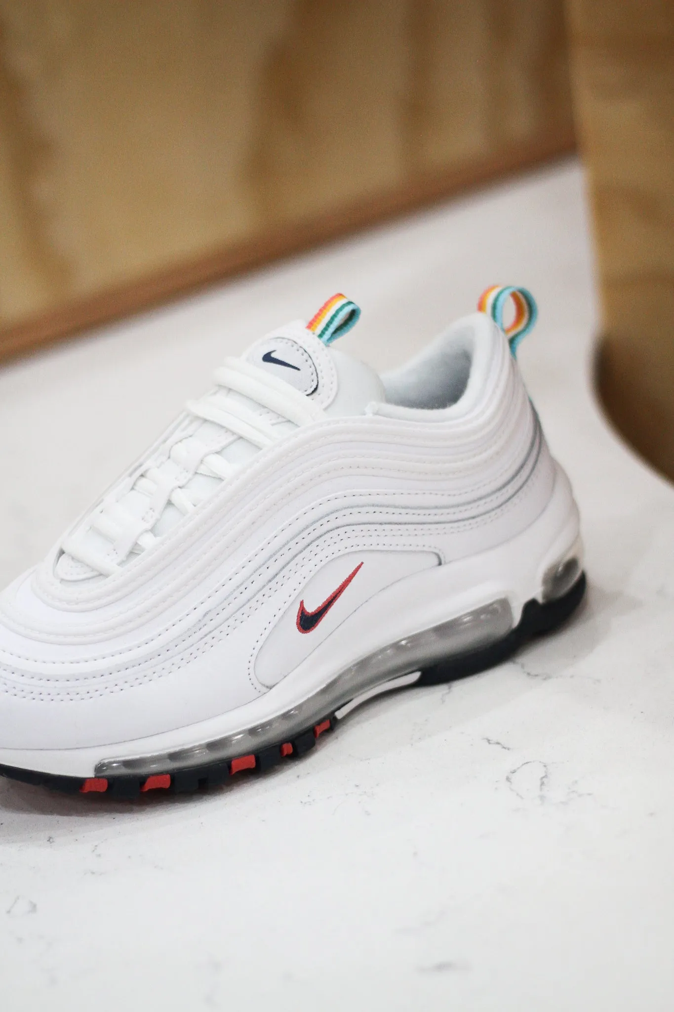 W NIKE AIR MAX 97 "WHITE/THUNDER BLUE"