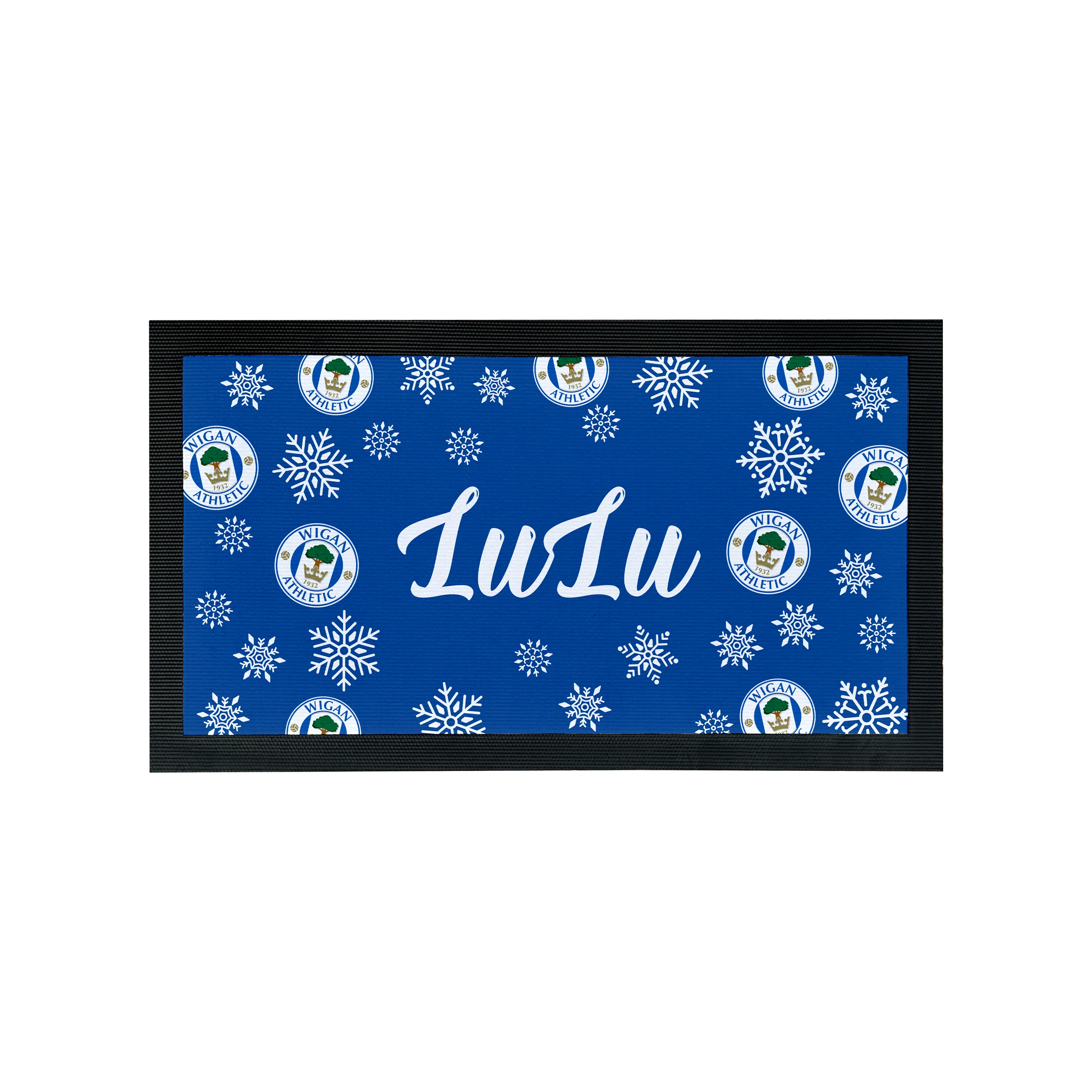 Wigan Athletic Christmas Pet Feeding Mat