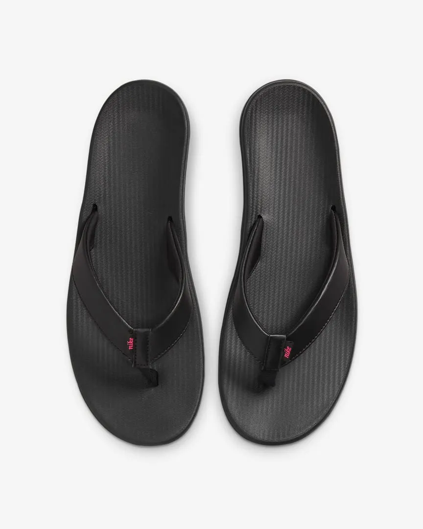 Women's Nike Bella Kai Thong Slide- BLACK/HYPER PINK