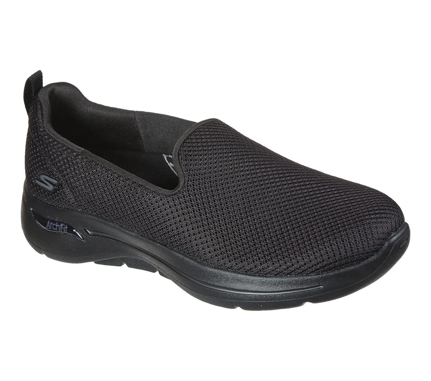 Womens Wide Fit Skechers Grateful 124401 Arch Fit Walking Trainers